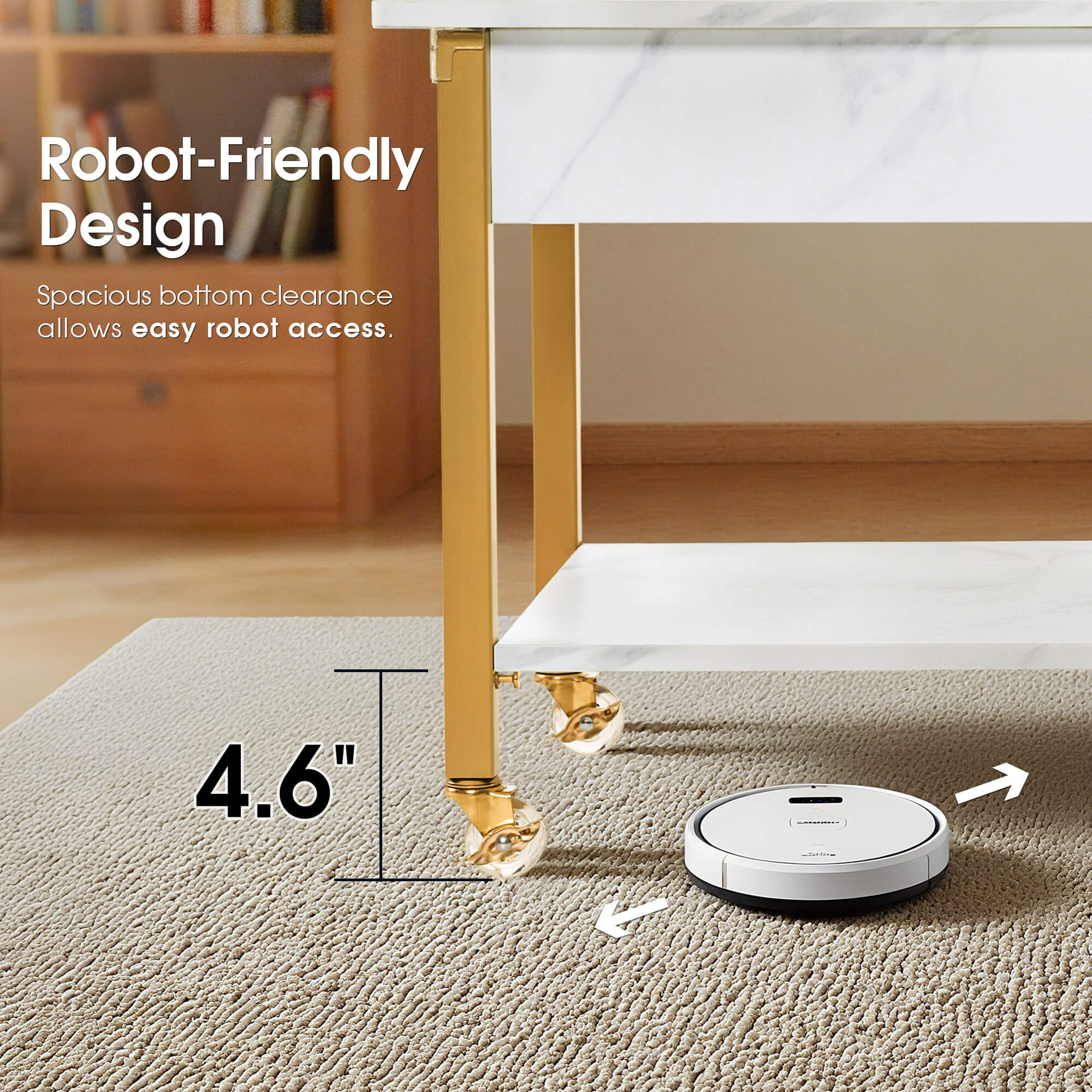 ivinta Lift Top Coffee Table with Storage, 41.3" Modern Recangular Center Table with 4 Wheels and 2 Rattan Folding Baskets, Rising Tabletop with Hidden Compartment for Living Room, 2177