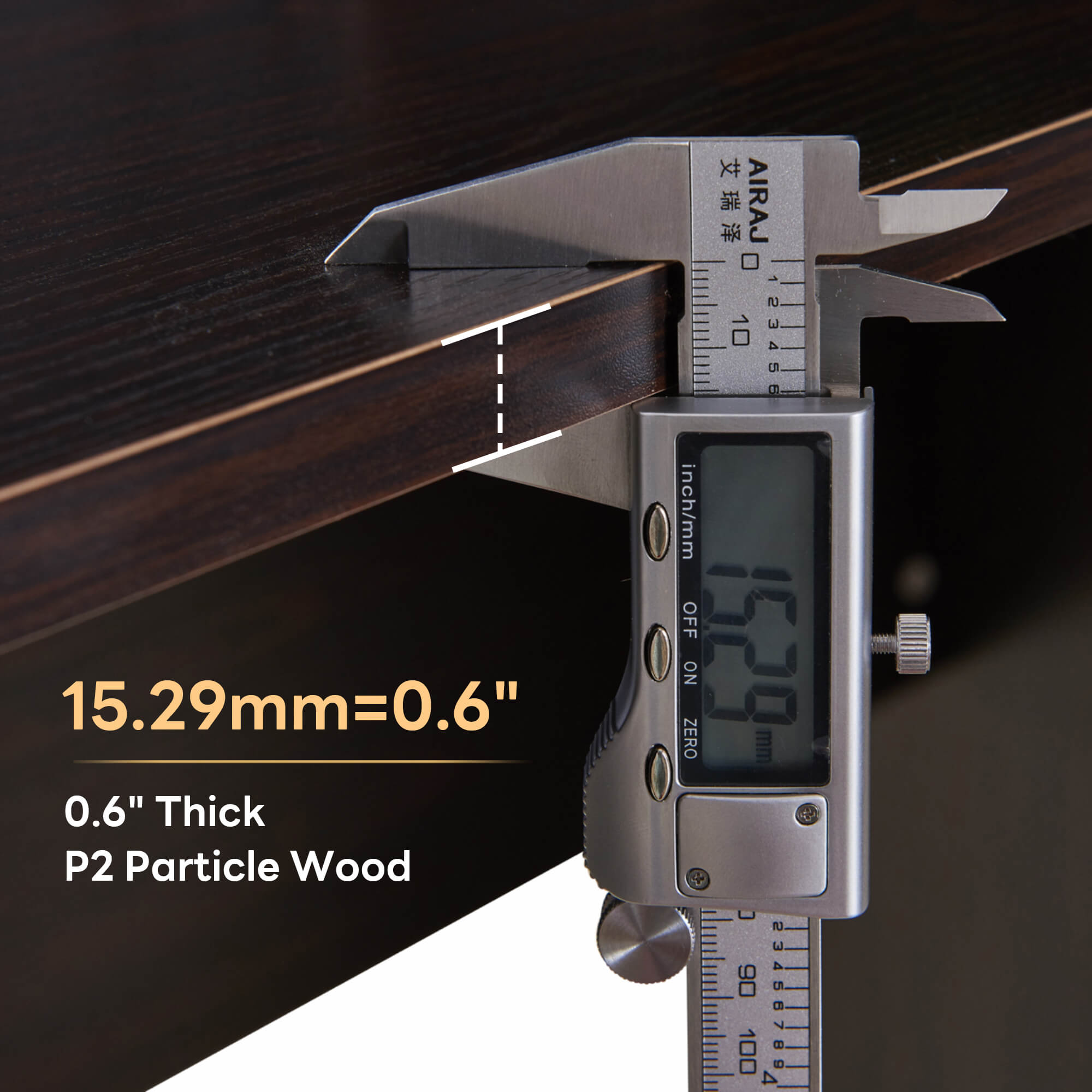 Ivinta L Shaped Computer Desk with Storage Hutch for Home Office Living Room Bedroom