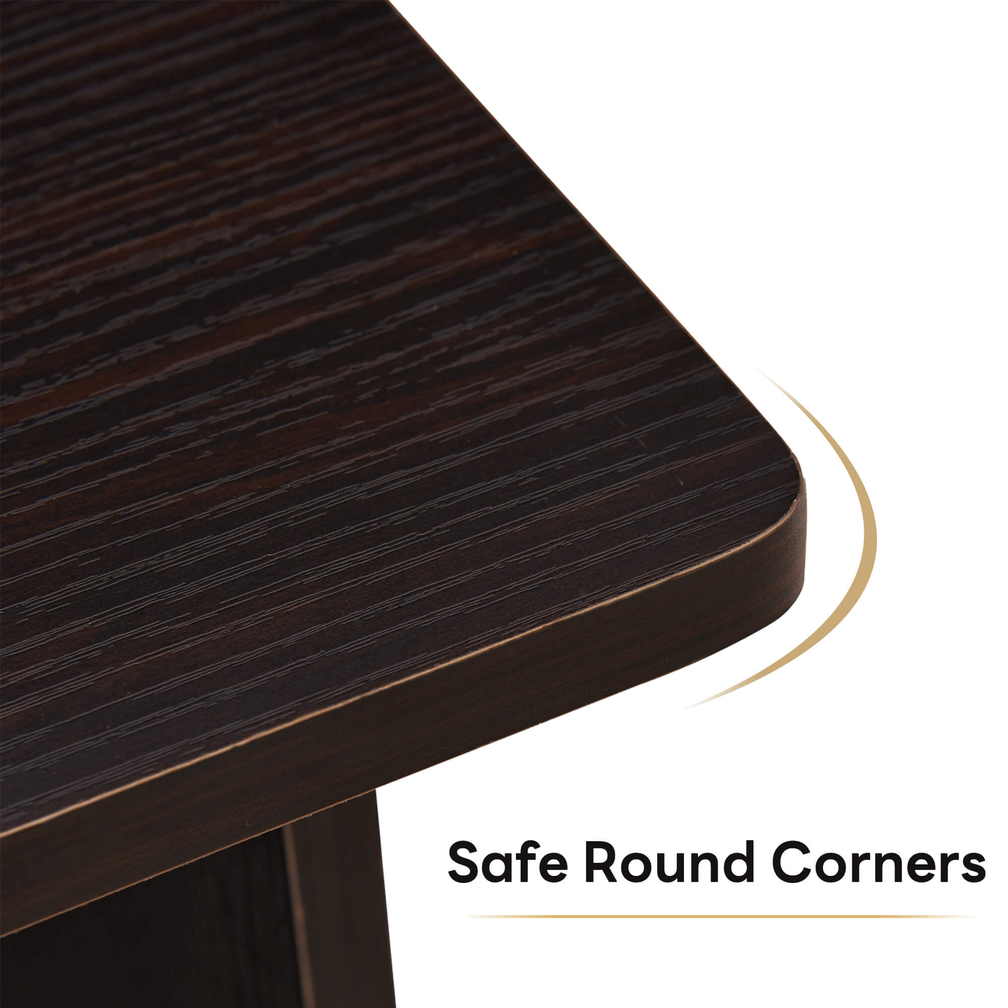 Ivinta L Shaped Computer Desk with Storage Hutch for Home Office Living Room Bedroom