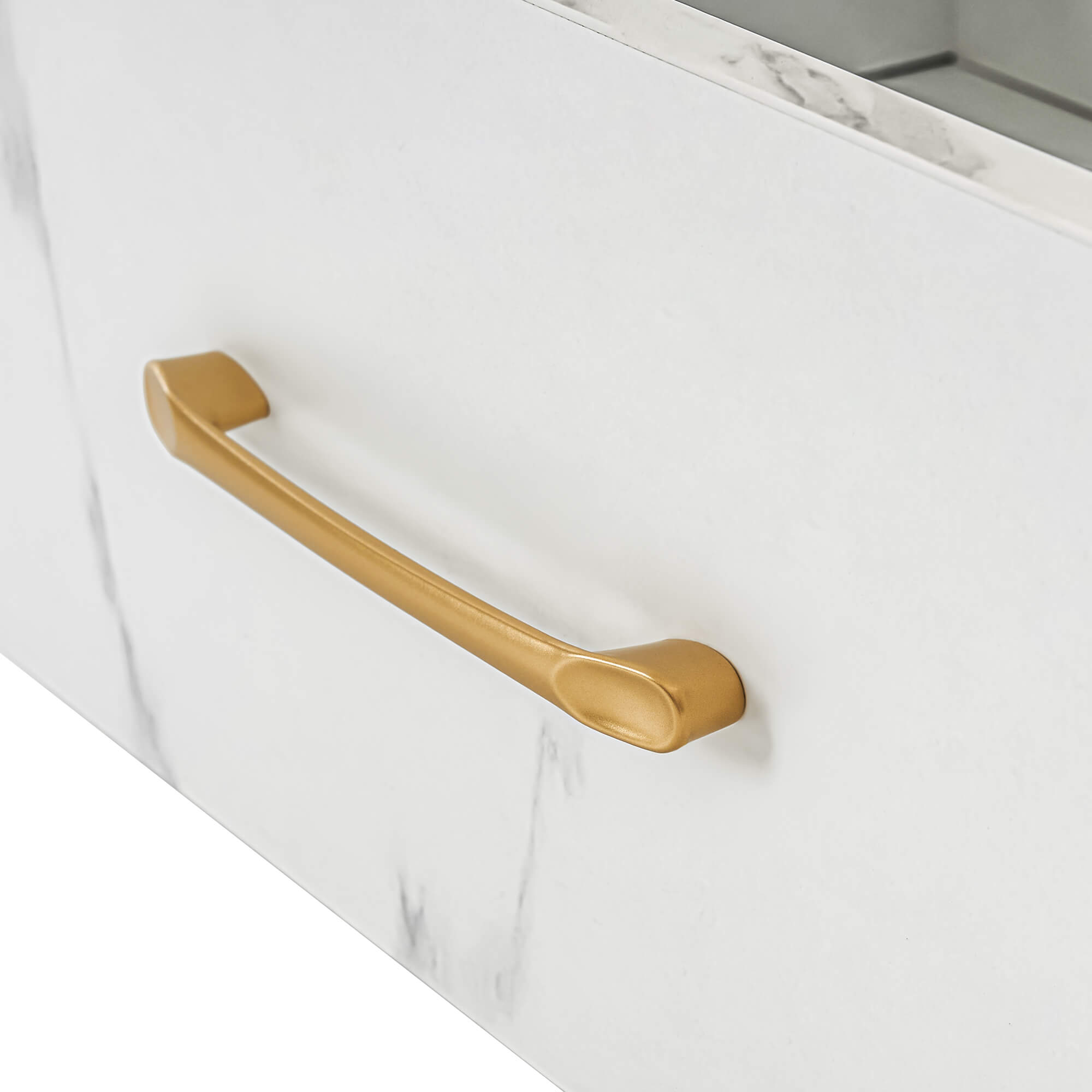 ivinta 55.1" L Shaped Desk with Drawer Cabinet and Storage Hutch, Modern Home Office Desk with 35.4" File Cabinet for Writing Study Work, Vanity Desk for Living Room Office Bedroom, 7189