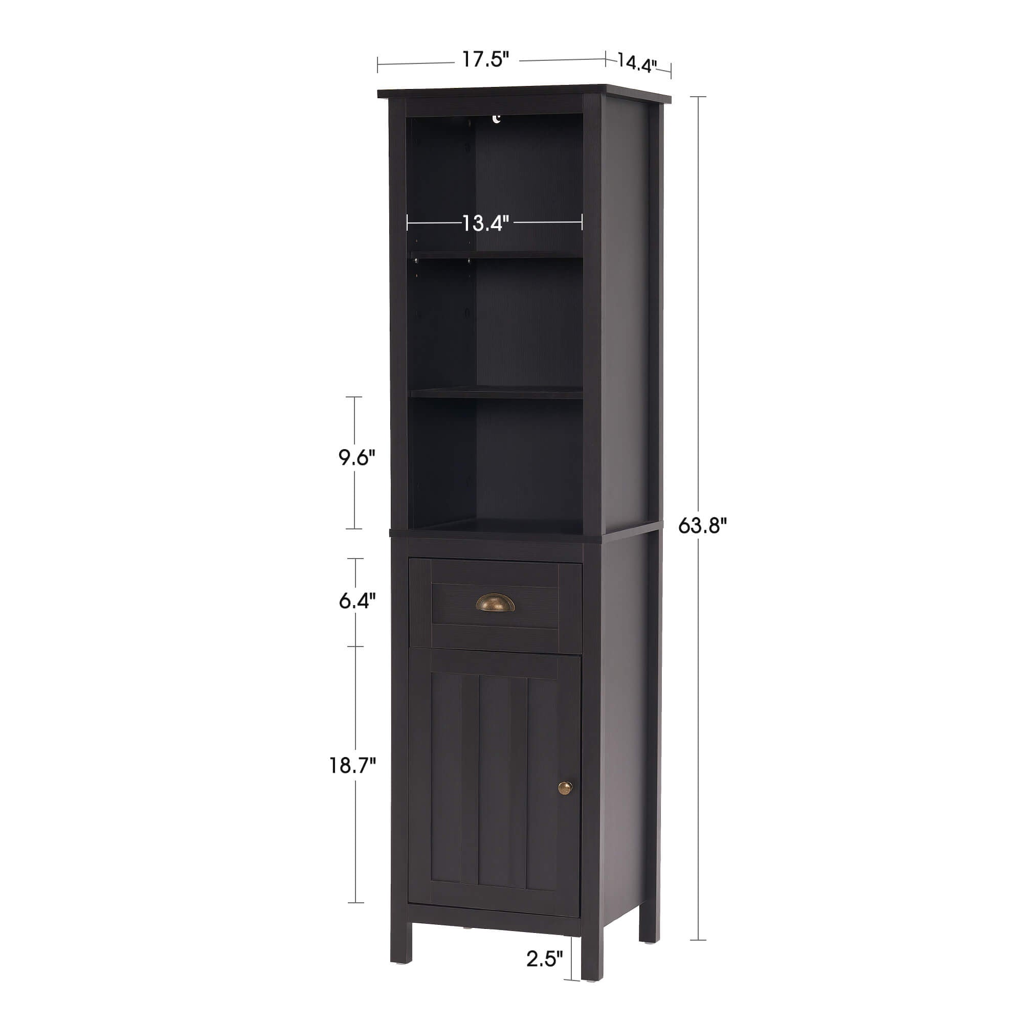 ivinta Bathroom Cabinet with Storage for Bathroom, Living Room, Kitchen, BS809