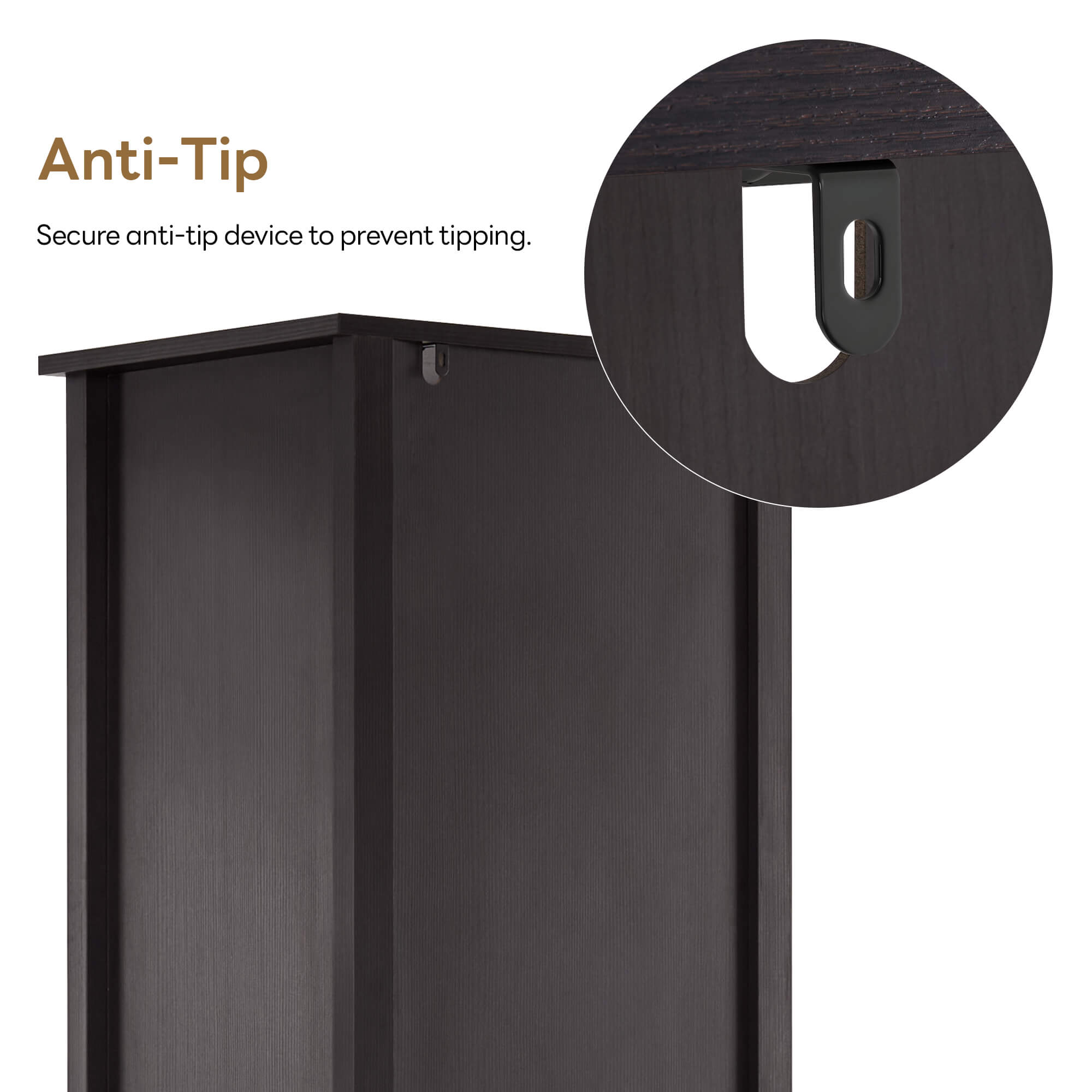 ivinta Bathroom Cabinet with Storage for Bathroom, Living Room, Kitchen, BS809