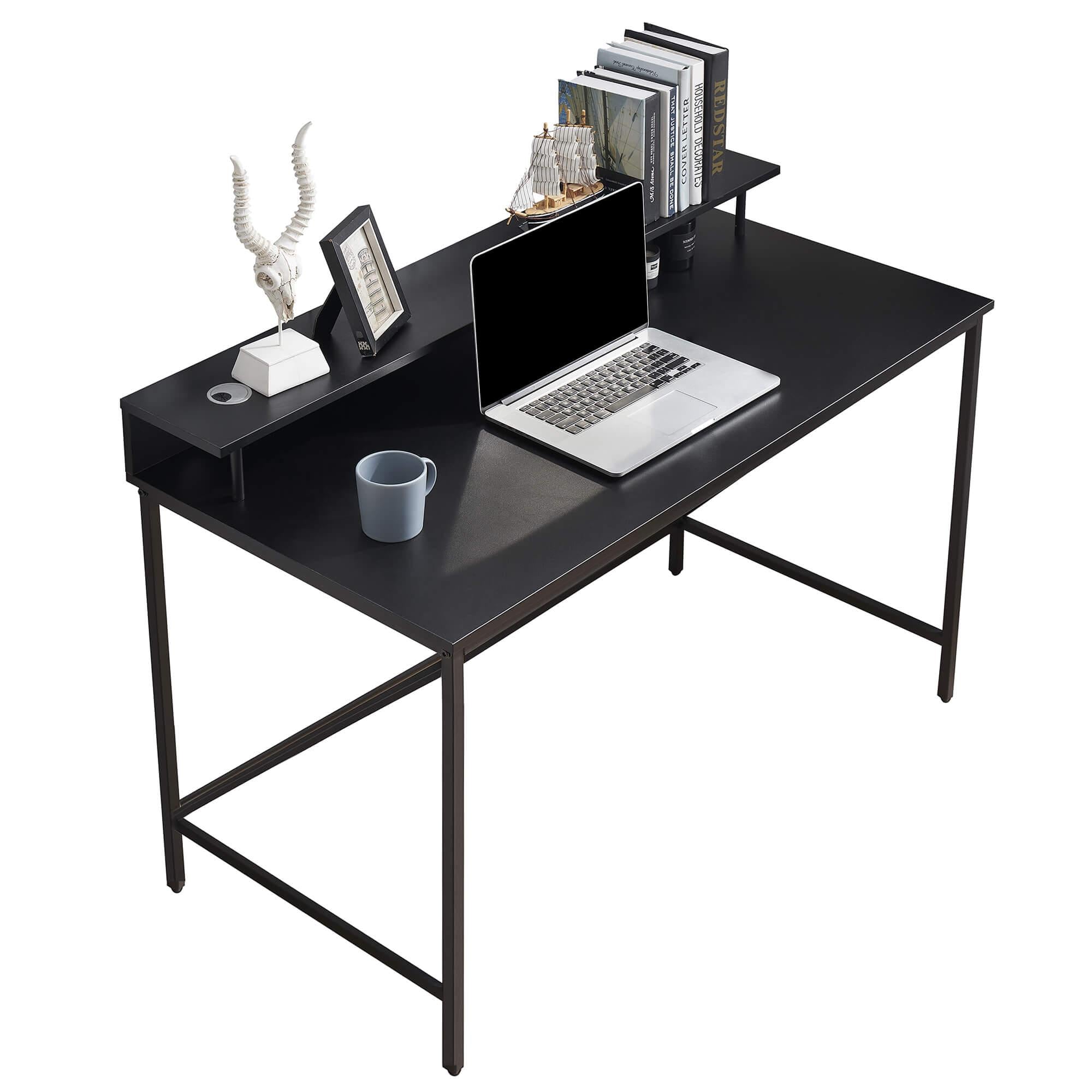 Ivinta Computer Desk 47 inch with Monitor Stand - Ivinta