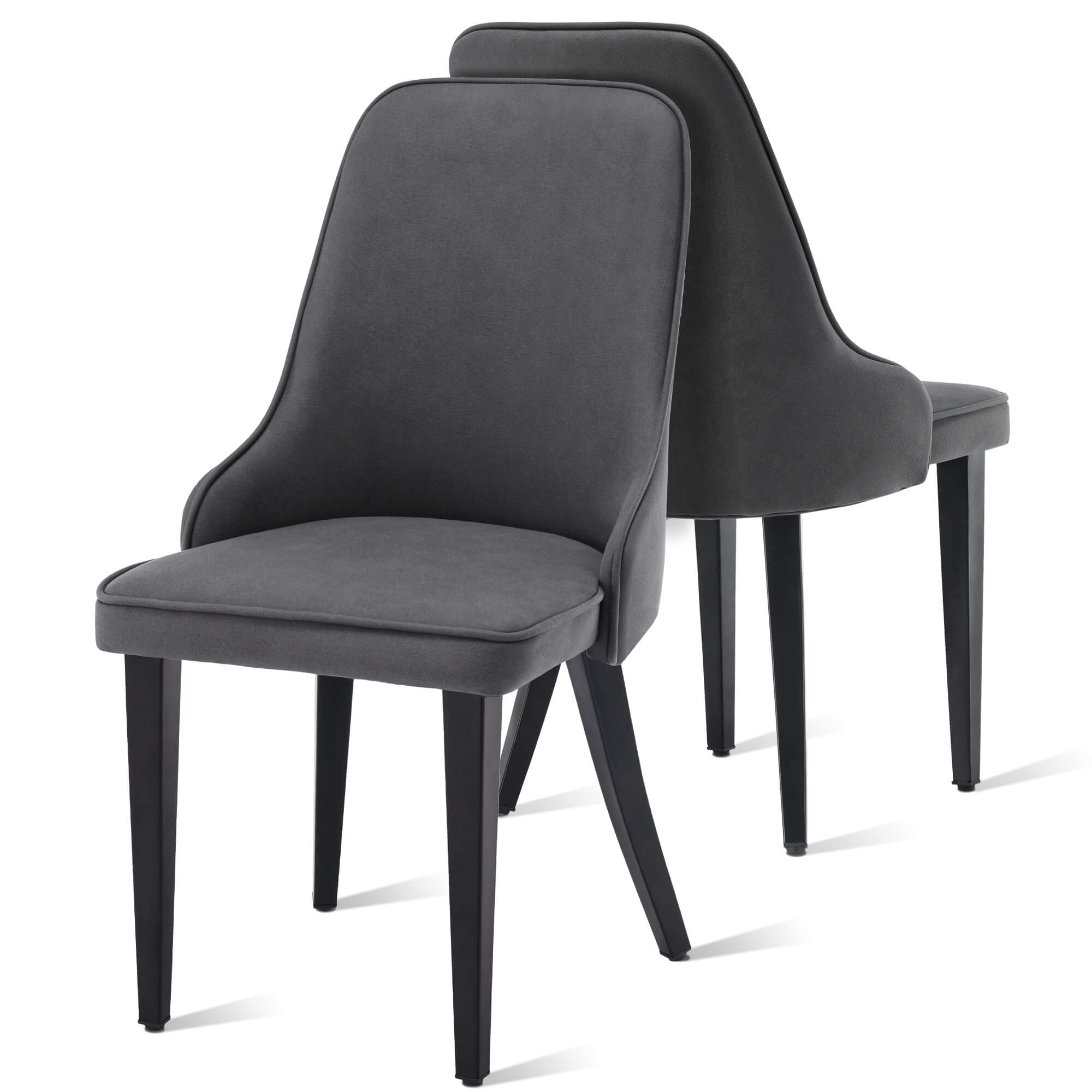 Ivinta Dining Chairs Sets of 2, Modern Mid-Century Accent Side Chairs for Dining, Living Room, Kitchen, Bedroom