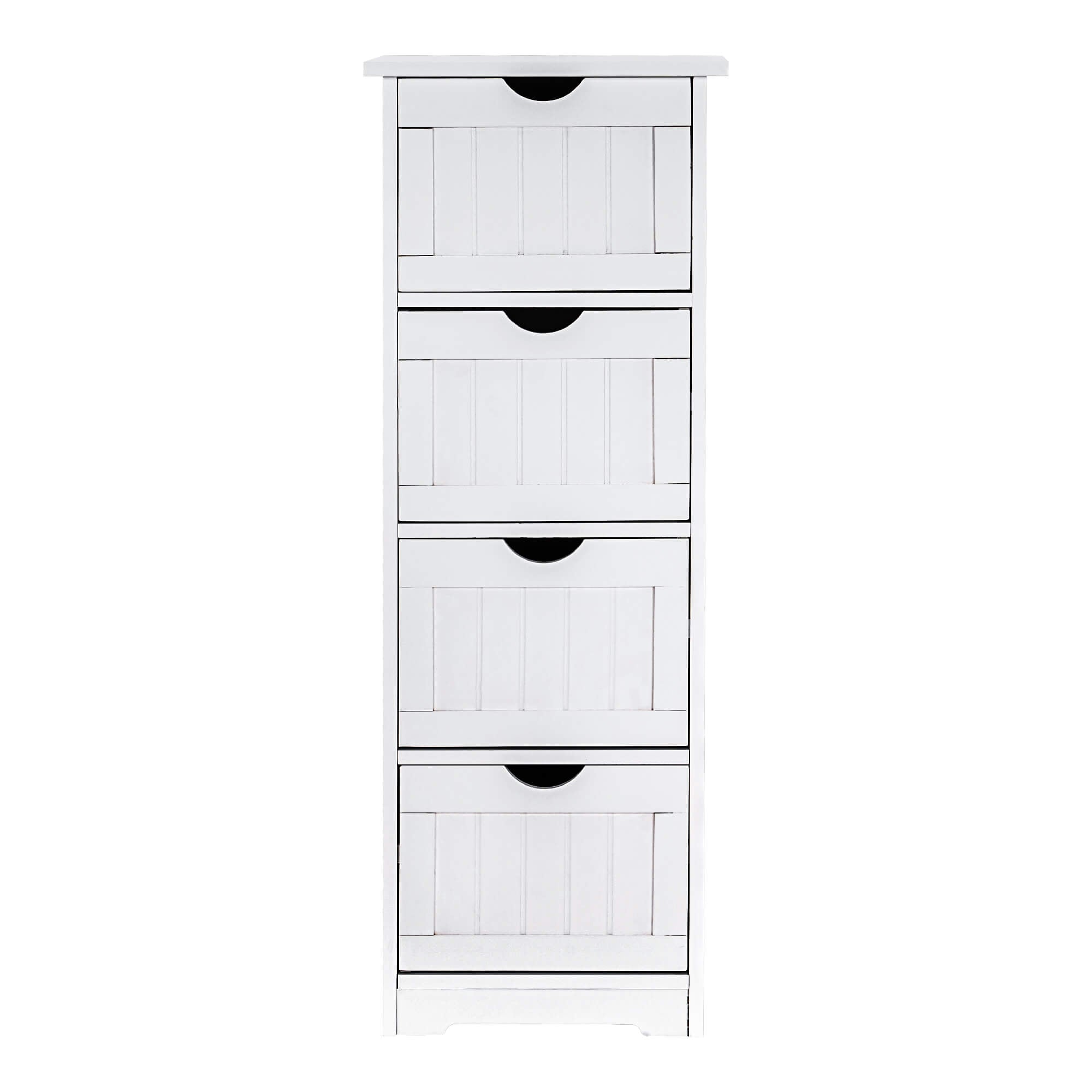 Ivinta Free Standing Bathroom Storage Cabinet with Shutter Doors
