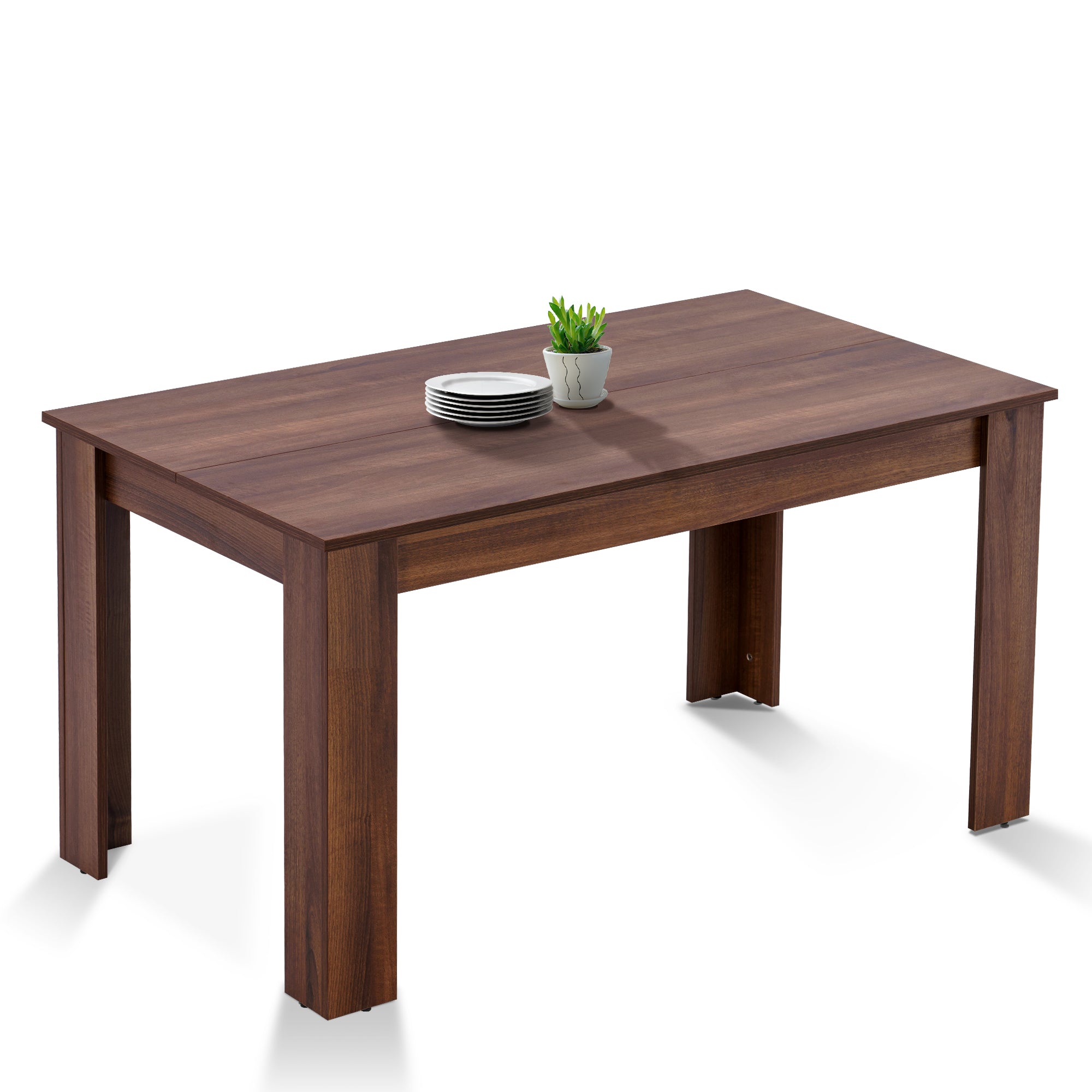 Ivinta Dining Table for 6, Rectangular Table for Home and Kitchen