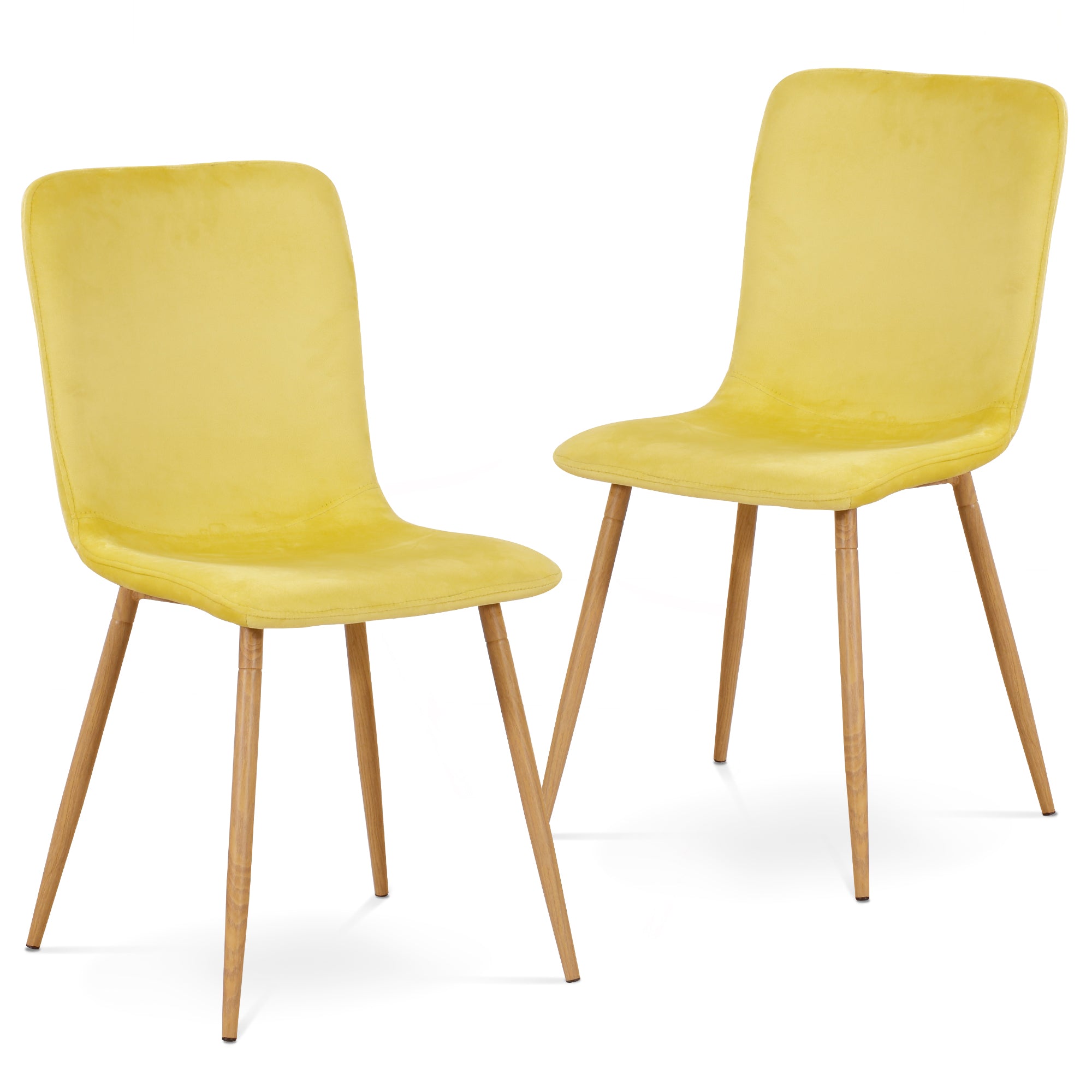 Ivinta Dining Chairs for Kitchen, Mid Century Modern Side Chairs, Set of 2 - Ivinta